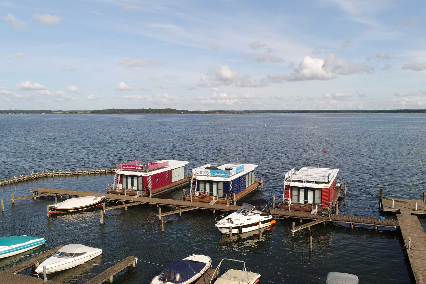 hausboot mit liegeplatz kaufen