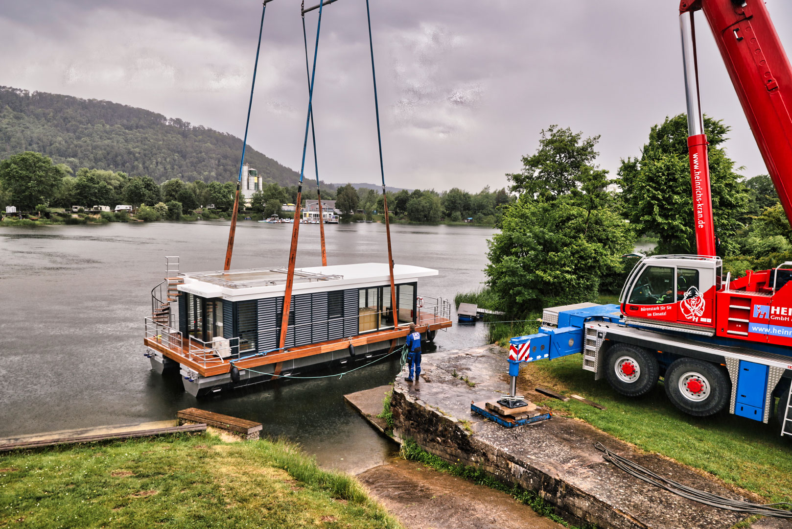 musterhaus floating house