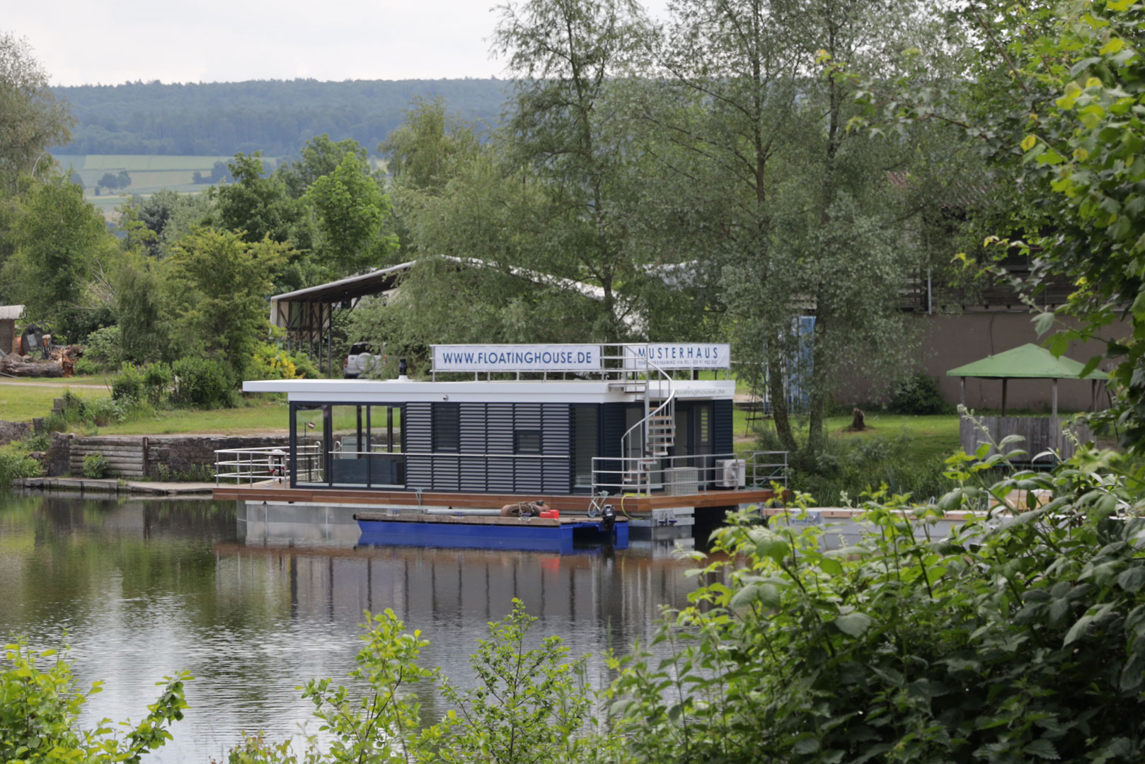 musterhaus floating house