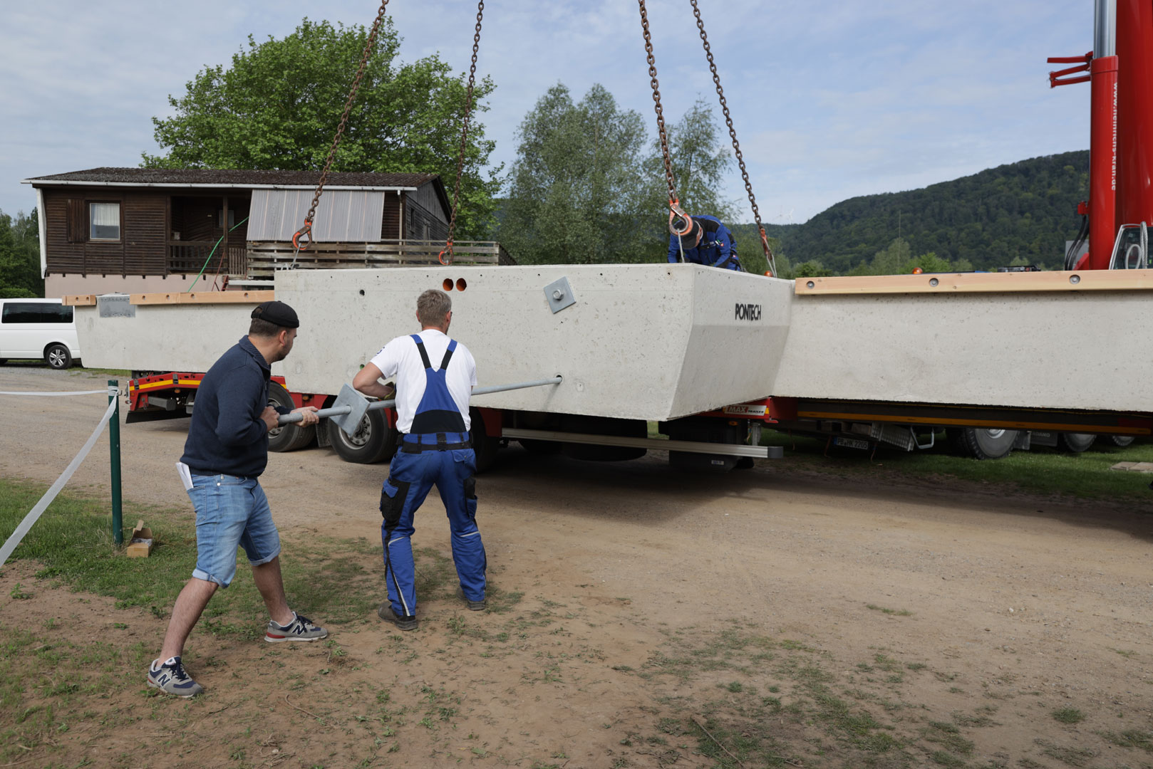 musterhaus floating house